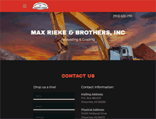 Tablet Screenshot of maxrieke.com